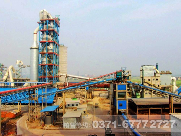 新型干法水泥生產(chǎn)線