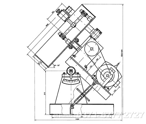 圓盤(pán)造粒機(jī)結(jié)構(gòu)圖