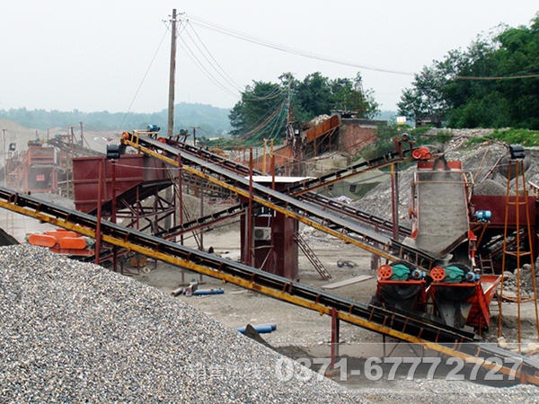 高速公路石料生產(chǎn)線