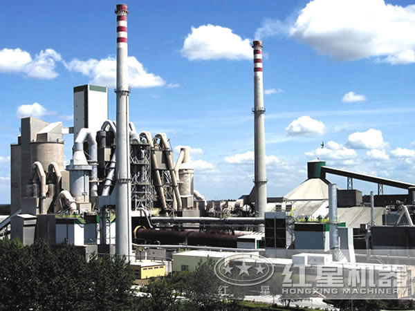 水泥生產(chǎn)工藝現(xiàn)場(chǎng)圖片