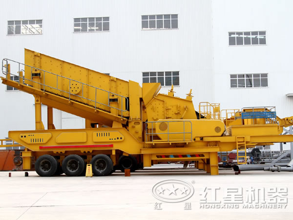 車載移動式石子破碎機