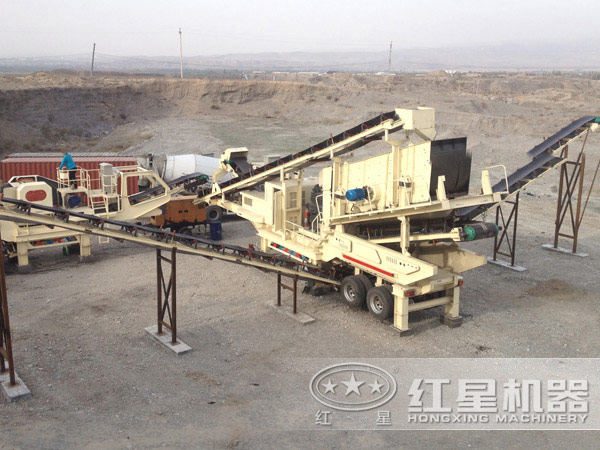 移動破碎站無人作業(yè)