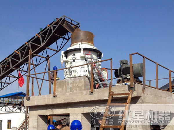 鐵礦破碎機應用現(xiàn)場