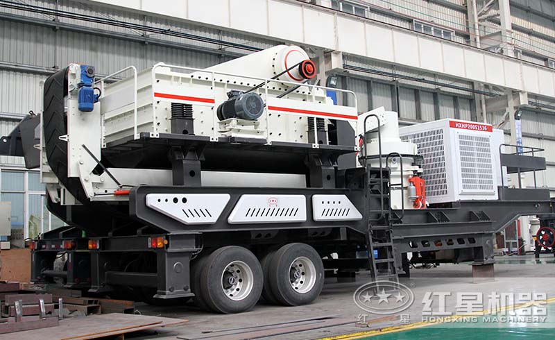 圓錐破輪胎移動(dòng)破碎機(jī)