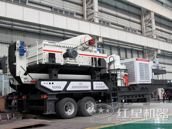 車(chē)載流動(dòng)破石子機(jī)配置