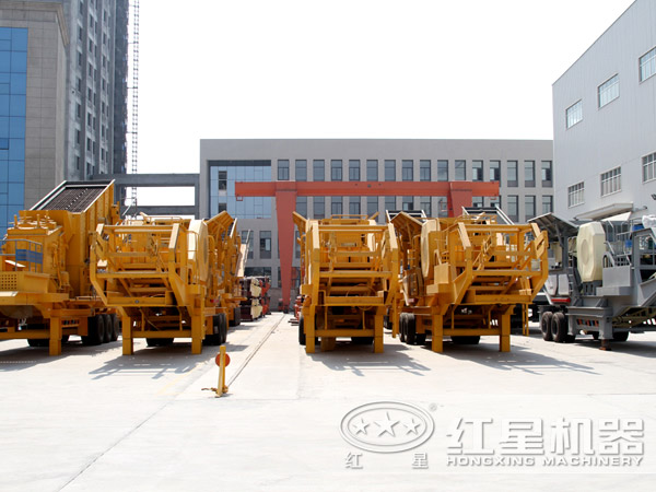 移動礦山破碎站的生產(chǎn)線廠家