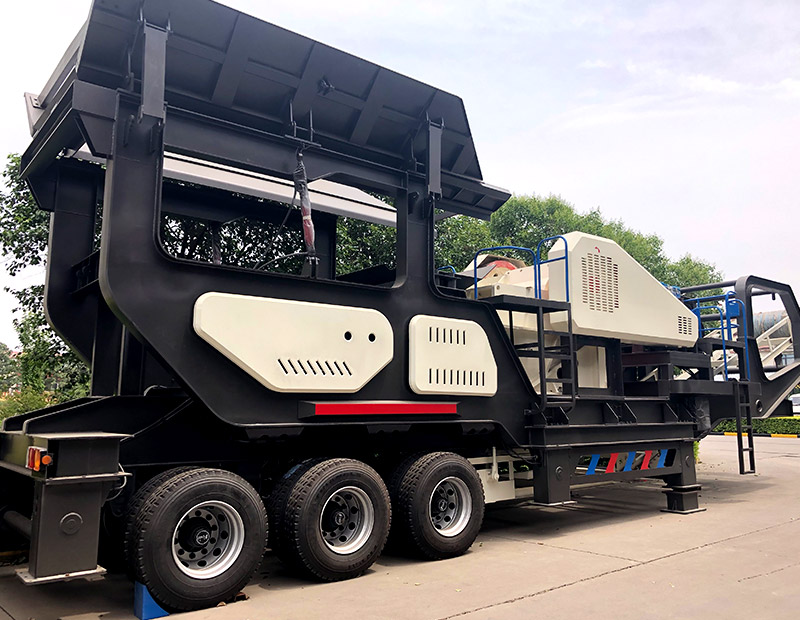 輪胎式移動破碎站