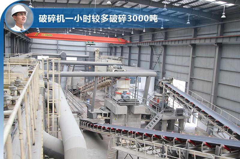 破碎機(jī)產(chǎn)量