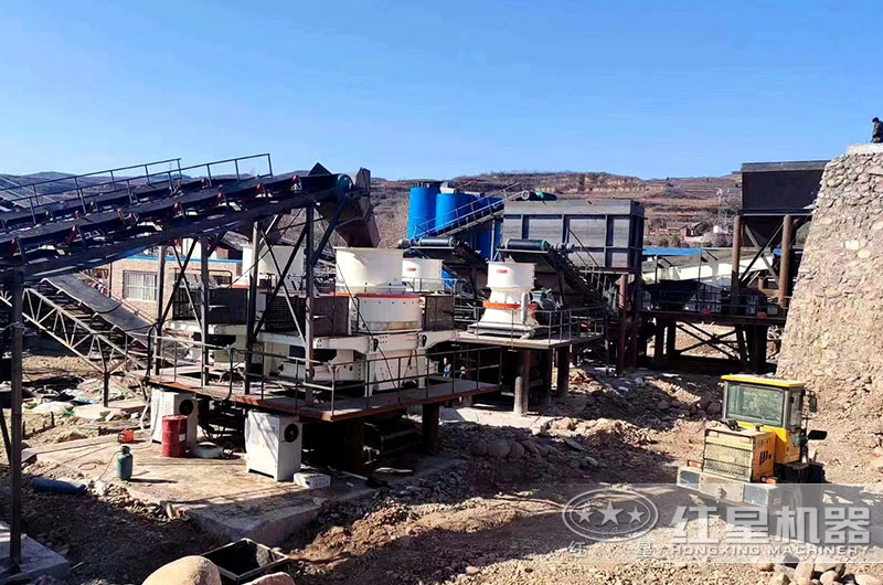 江蘇客戶石子生產(chǎn)線