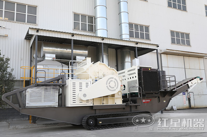 小型履帶移動破碎機(jī)圖片