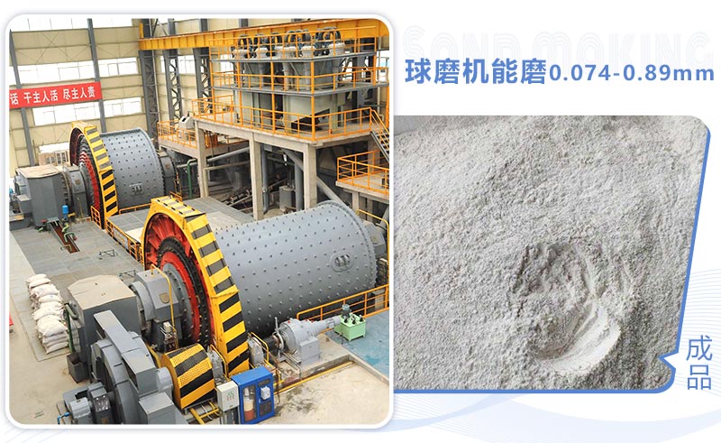 石膏粉球磨機工作現(xiàn)場視頻圖