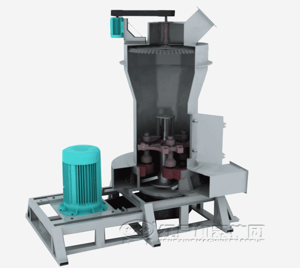 硅石磨粉機(jī)工作原理