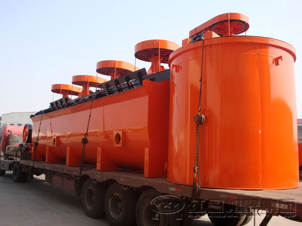 銅礦選礦設(shè)備發(fā)貨現(xiàn)場