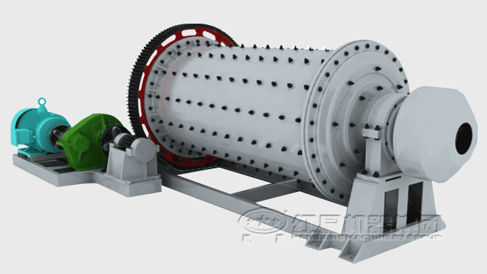 螢石礦球磨機(jī)的高產(chǎn)工作原理