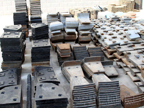 鋁粉膏球磨機襯板