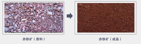 赤鐵礦物料