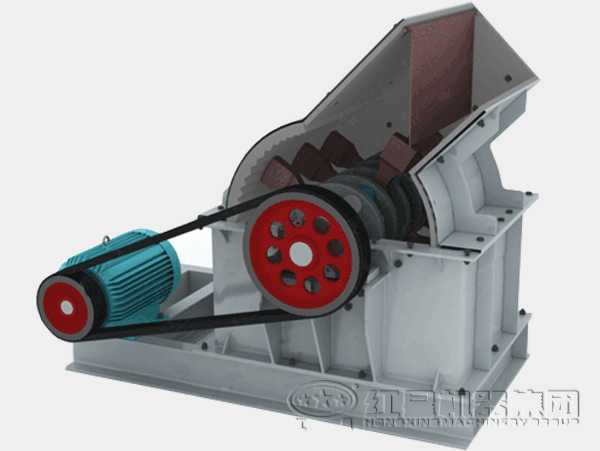 小型錘式破碎機(jī)內(nèi)部結(jié)構(gòu)