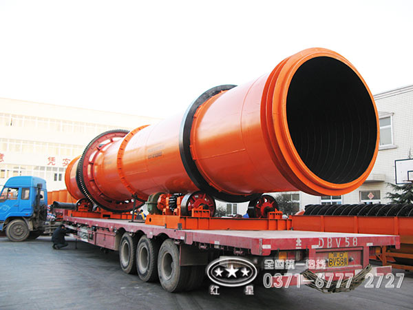 鉀長(zhǎng)石烘干機(jī)發(fā)貨現(xiàn)場(chǎng)