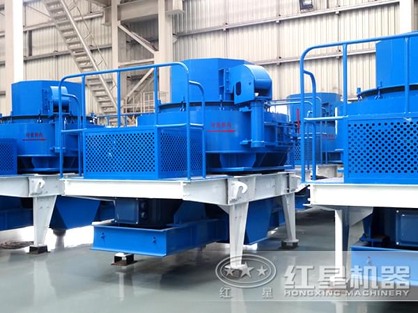 制砂機廠家生產(chǎn)車間