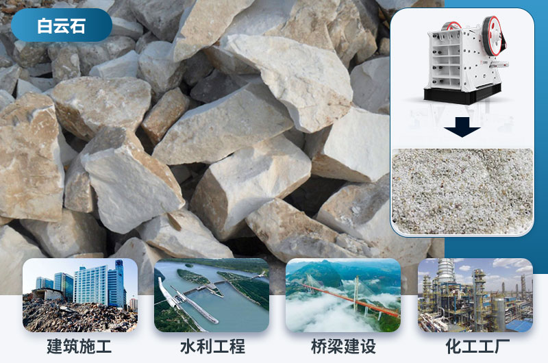 白云石破碎后用途 白云石破碎后用途