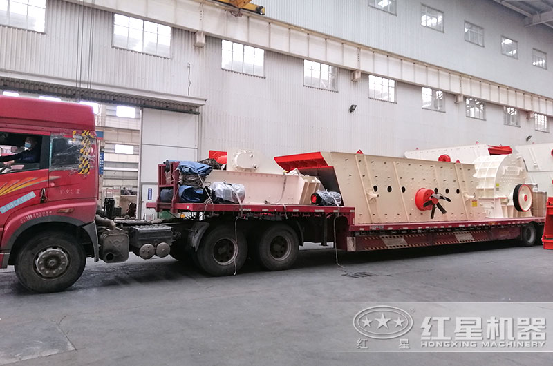 一臺(tái)1416破碎機(jī)發(fā)往云南