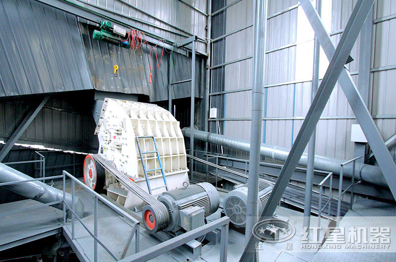 1416制砂機(jī)工作現(xiàn)場(chǎng)實(shí)拍圖