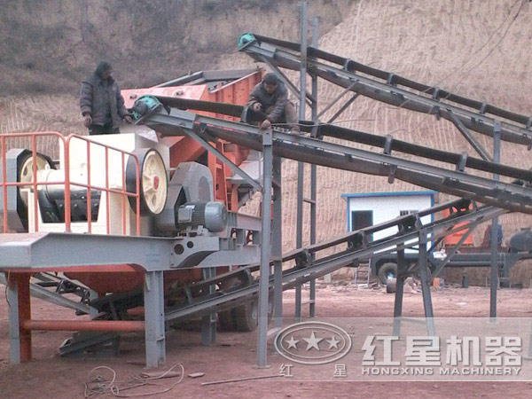 鄂破移動(dòng)破碎站