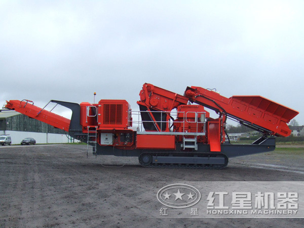紅星機(jī)器履帶破碎站