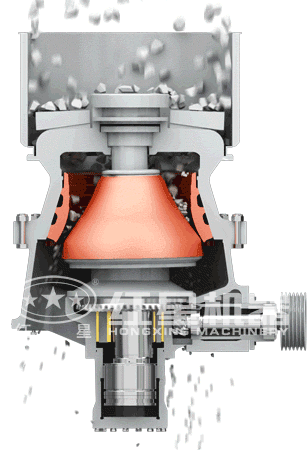 花崗巖破碎機(jī)工作原理動態(tài)圖