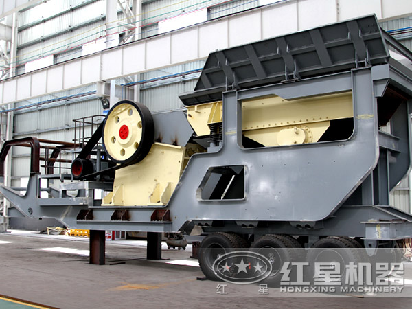 紅星機器移動破碎機
