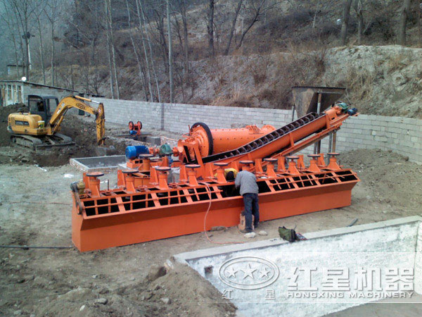 浮選機(jī)現(xiàn)場維護(hù)圖