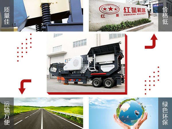 紅星機(jī)器移動破碎站