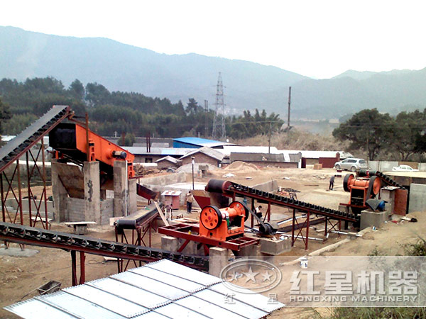 客戶破碎生產線現(xiàn)場圖 客戶破碎生產線現(xiàn)場圖