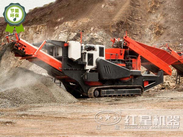 環(huán)保型流動(dòng)性石子加工機(jī)現(xiàn)場(chǎng)