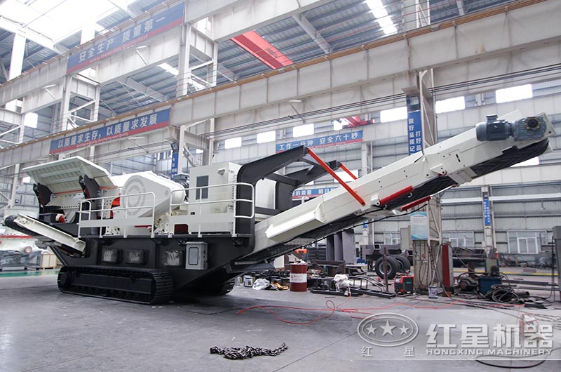 紅星機(jī)器直銷移動打石子機(jī)