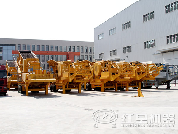 直銷廠家的移動煤炭破碎機