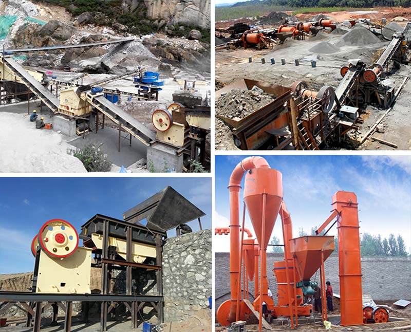 大型鄂式石子破碎機(jī)應(yīng)用現(xiàn)場圖