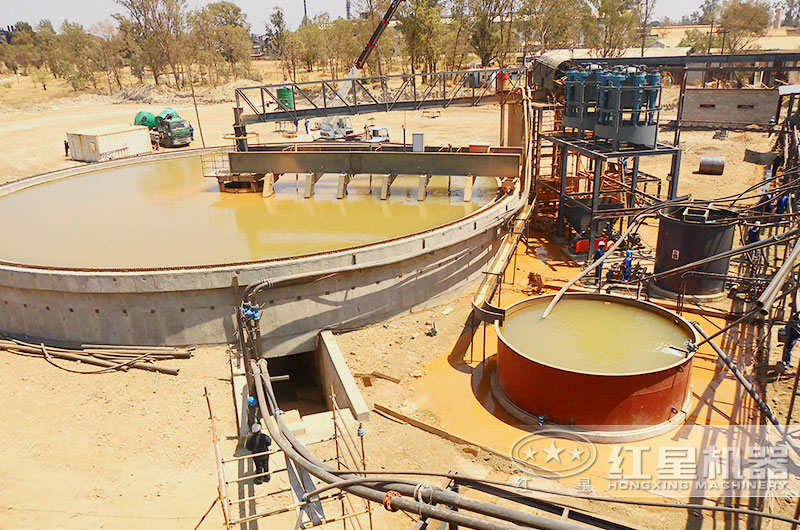 日產(chǎn)3000噸津巴布韋選金線現(xiàn)場三