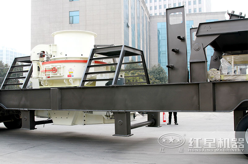 時(shí)產(chǎn)100噸移動(dòng)制砂機(jī)