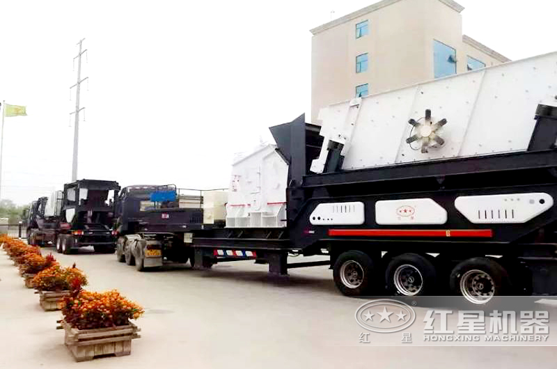 移動打石機設(shè)備每天發(fā)貨不斷