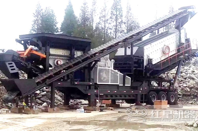 移動式混凝土再生石子生產線