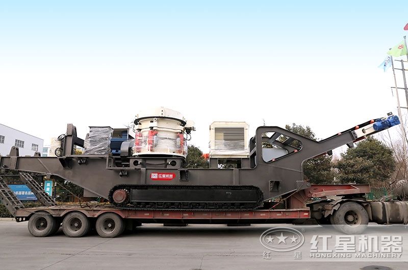 履帶圓錐式移動破碎站