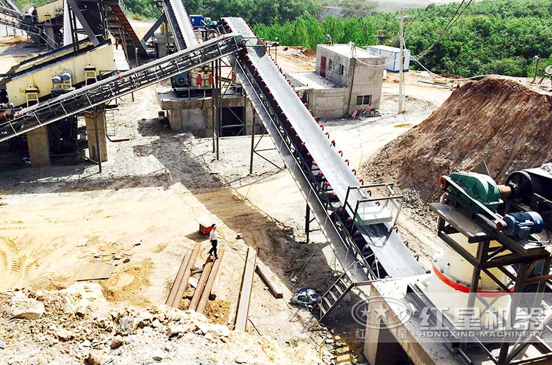 鵝卵石破碎生產(chǎn)線