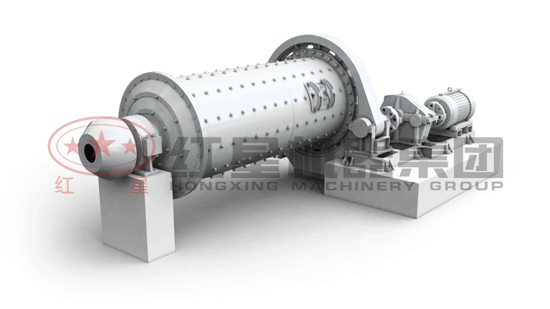 格子型球磨機(jī)工作圖