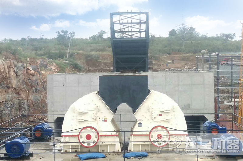 重錘破安裝現(xiàn)場