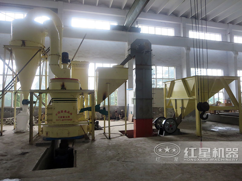 磨粉生產現場實拍