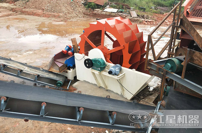 洗沙場(chǎng)作業(yè)現(xiàn)場(chǎng)