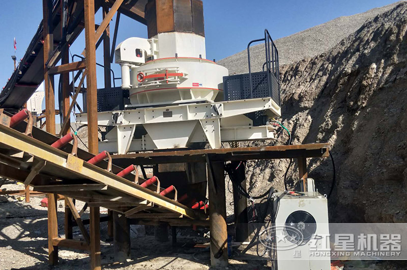 制砂機作業(yè)現(xiàn)場