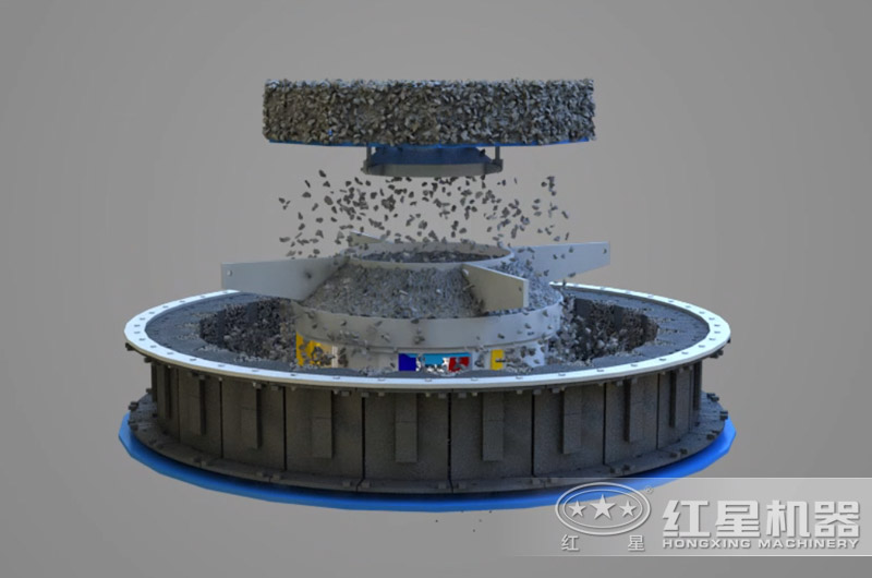 制砂機石打石原理圖示