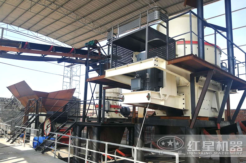 制砂機(jī)生產(chǎn)現(xiàn)場